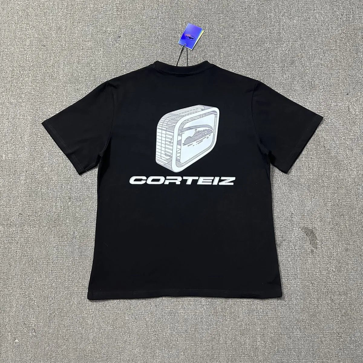 Corteiz 3D Logo T-shirt Black