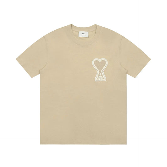 Ami T-shirt Big A Brown