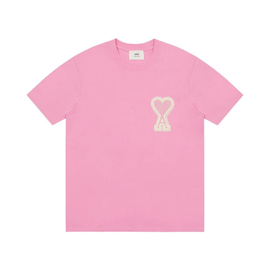Ami T-shirt Big A Pink