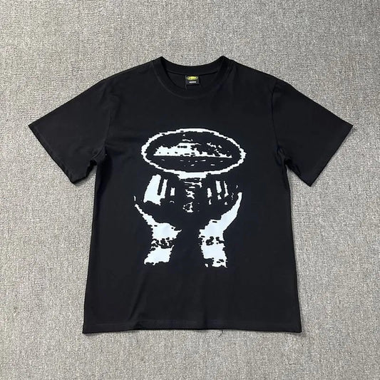 Corteiz Hands T-shirt Black