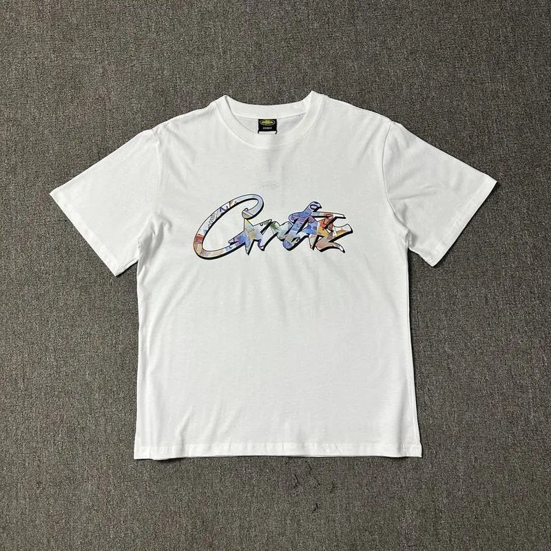Corteiz Graffiti Logo T-shirt White