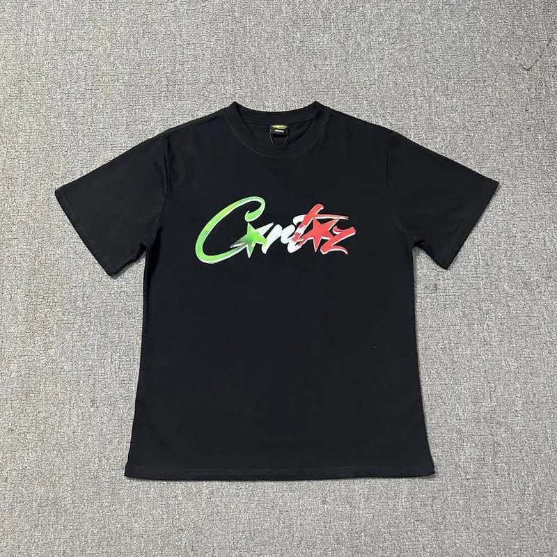 Corteiz Italia T-shirt Black