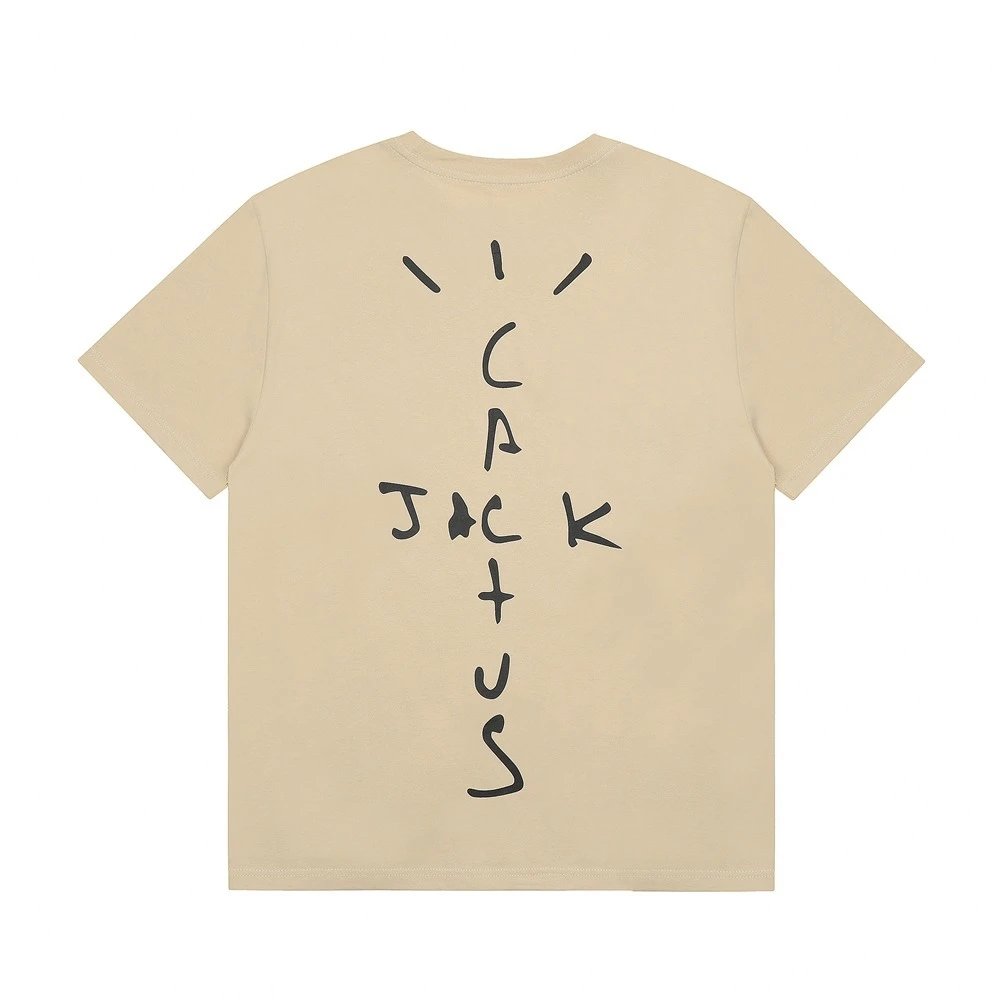 Travis Scott Cactus Jack T-shirt Beige