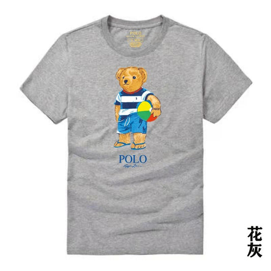 Ralph Lauren T-shirt Bear Grey Style:1