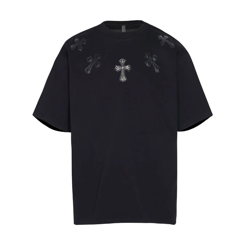 Chrome Hearts Cross Chain T-shirt Black