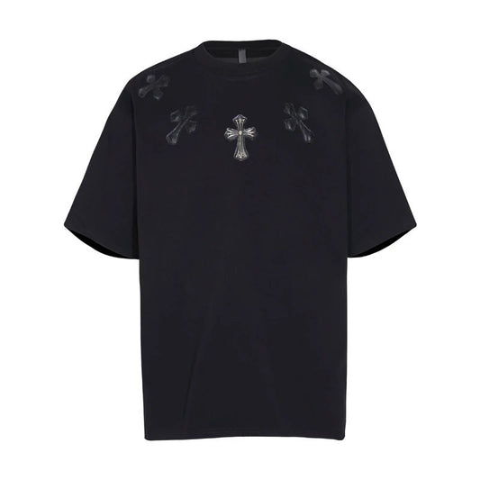 Chrome Hearts Cross Chain T-shirt Black