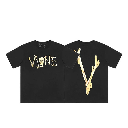 Vlone skeleton T-shirt Black