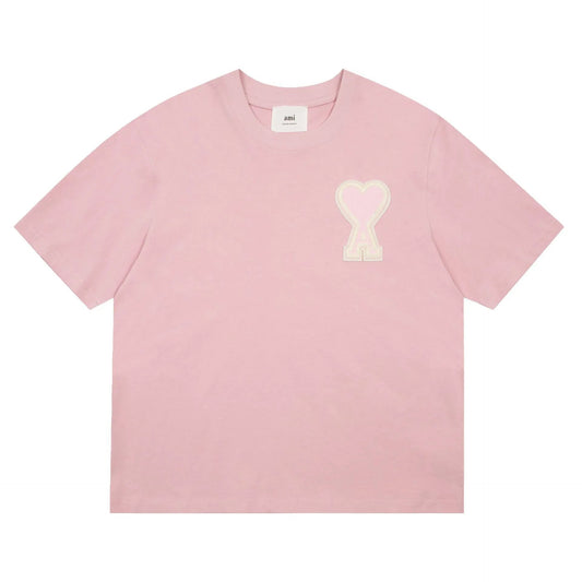 Ami T-shirt Big A light Pink