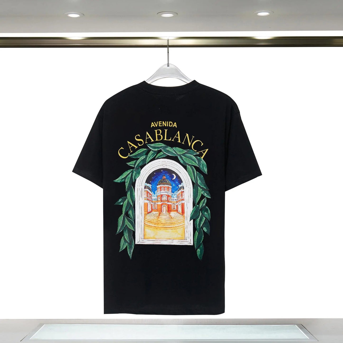 Casablanca Avenida T-shirt Black