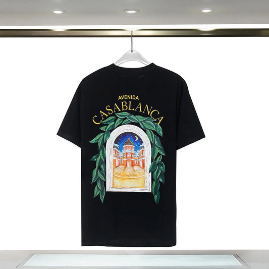 Casablanca Avenida T-shirt Black