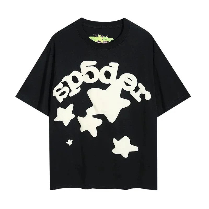 Spider Stars T-shirt Black