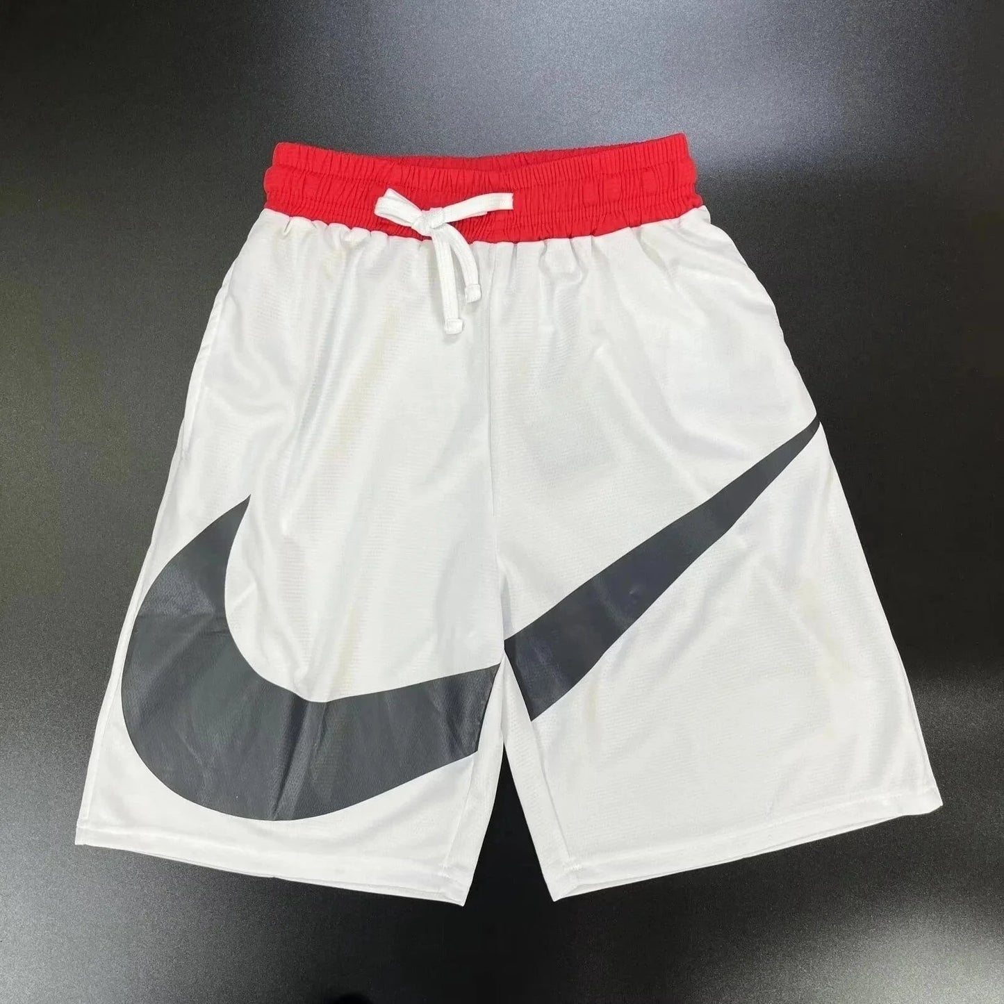 Nike Shorts Big Swoosh White
