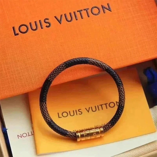 Louis Vuitton Keep it Bracelet Brown & Black
