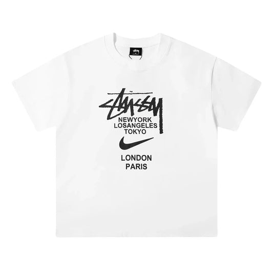 Stussy Nike Collab T-shirt White