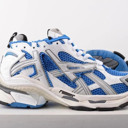 Balenciaga Runner White Blue
