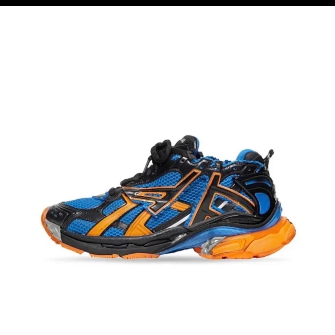 Balenciaga Runner Orange Blue Black