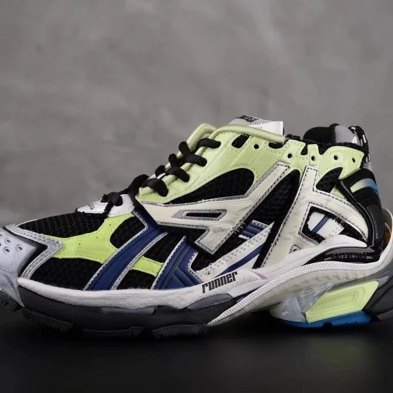 Balenciaga Runner Silver Mint Blue