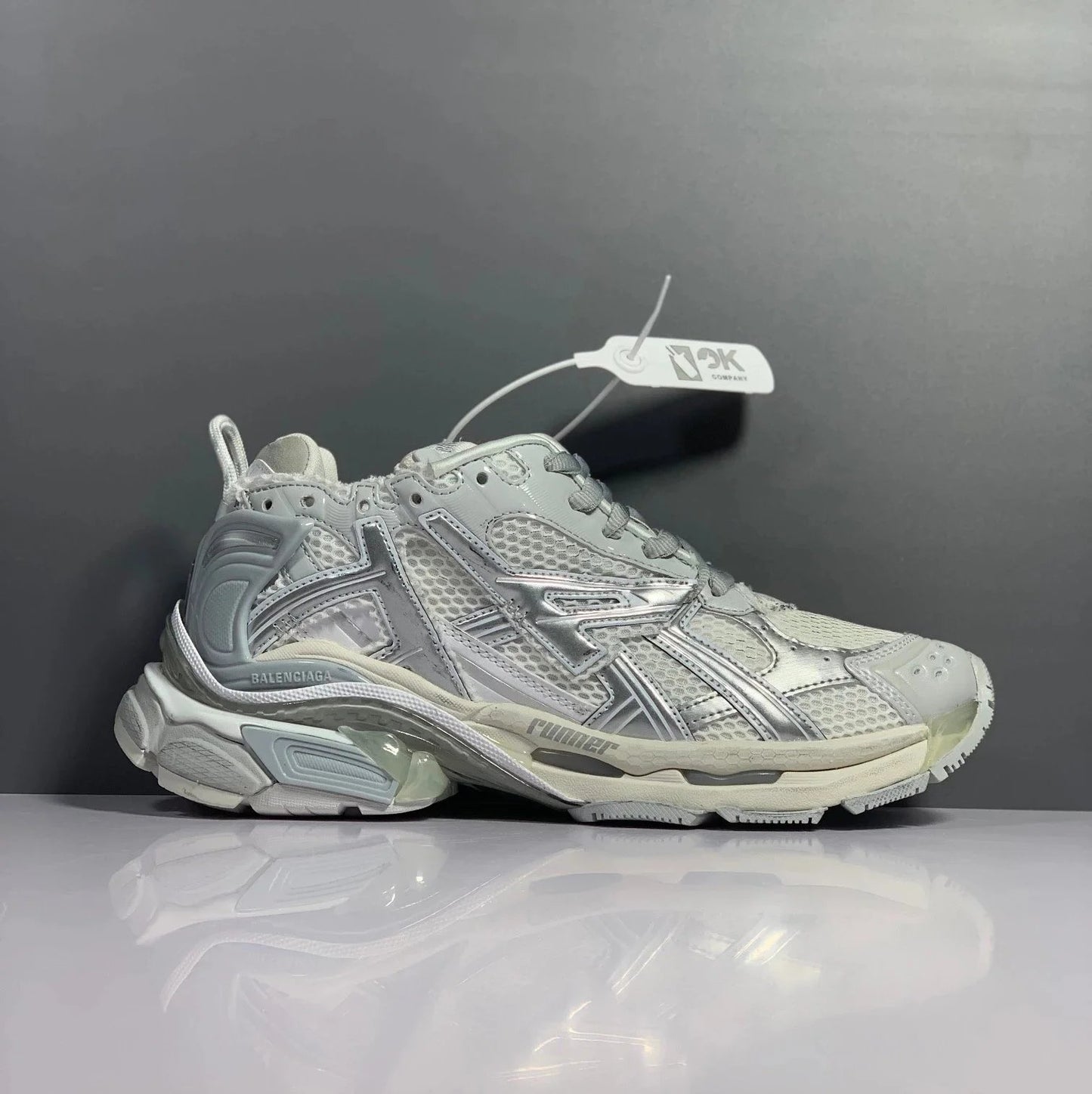 Balenciaga Runner Grey Silver