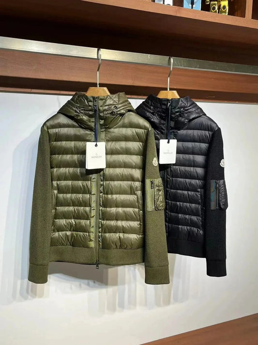 Moncler Cardigan Green and Black