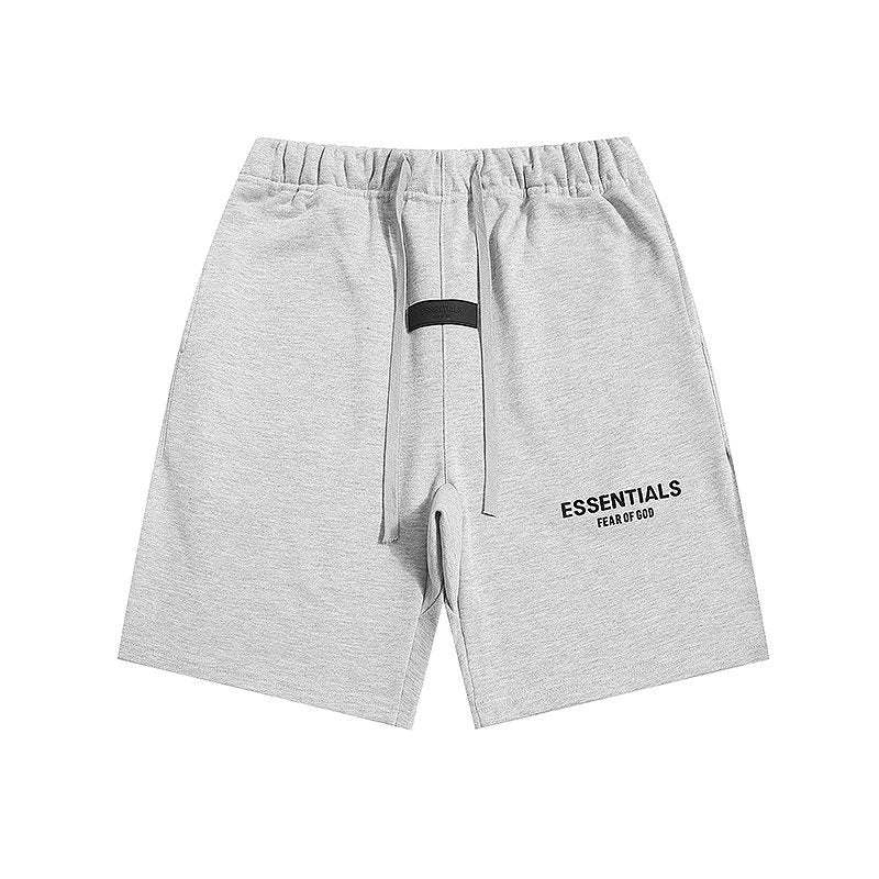 Essentials Fear of God Shorts Grey (Black Writing)