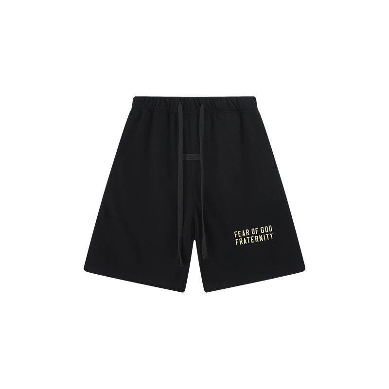 Essentials Fear of God Faternity Shorts Black