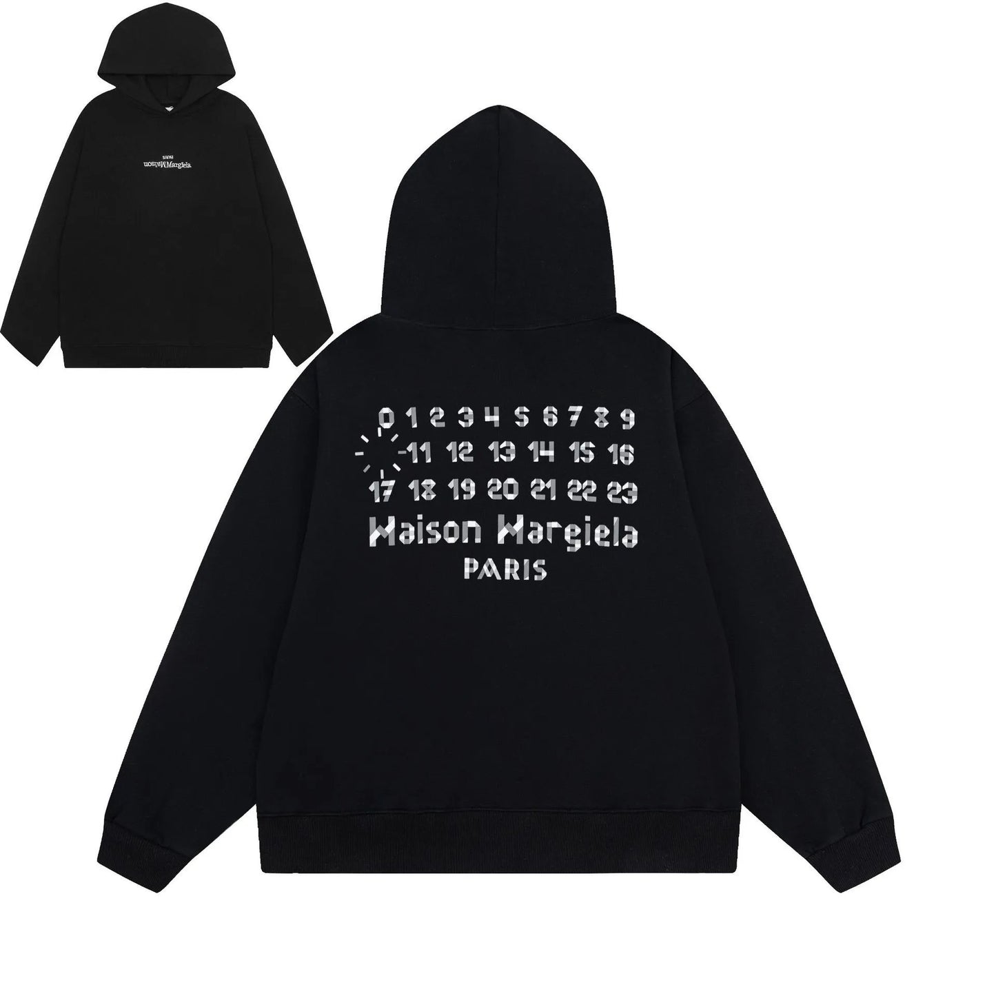 Maison Margiela lost 10 Hoodie Black