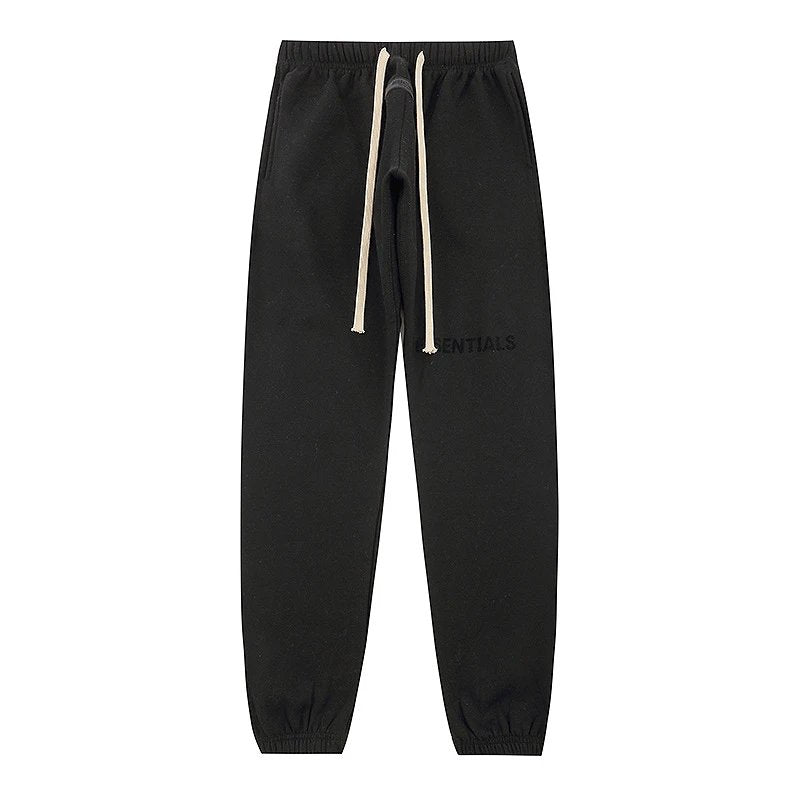 Essentials Cuffed Jogger Black