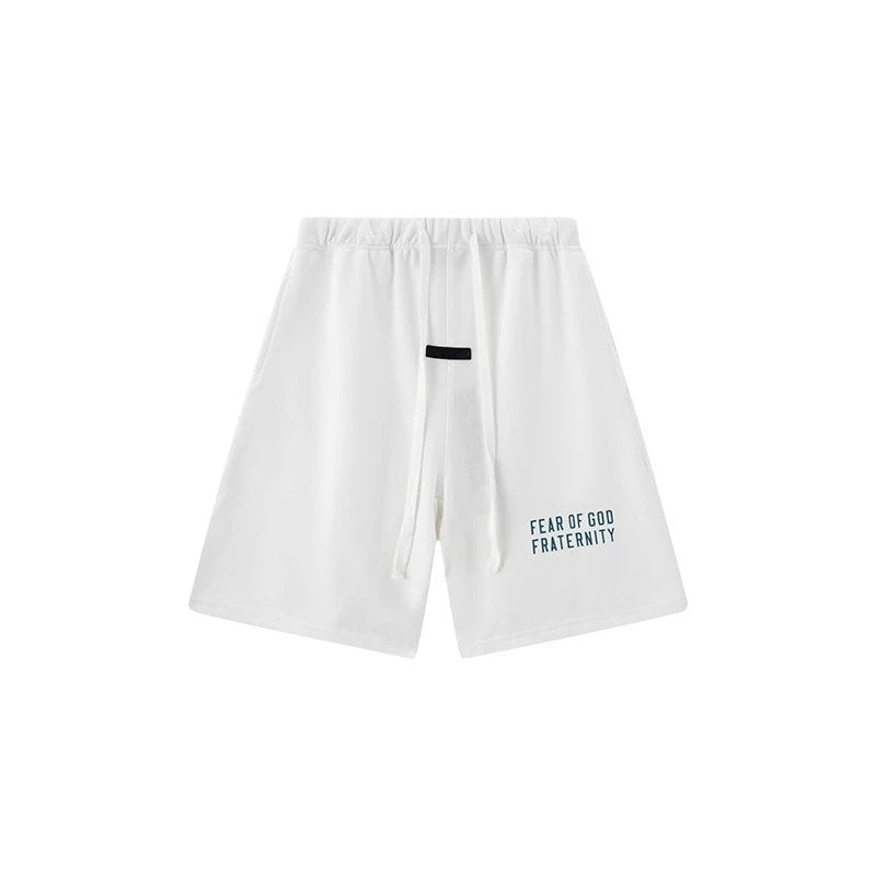 Essentials Fear of God Faternity Shorts White
