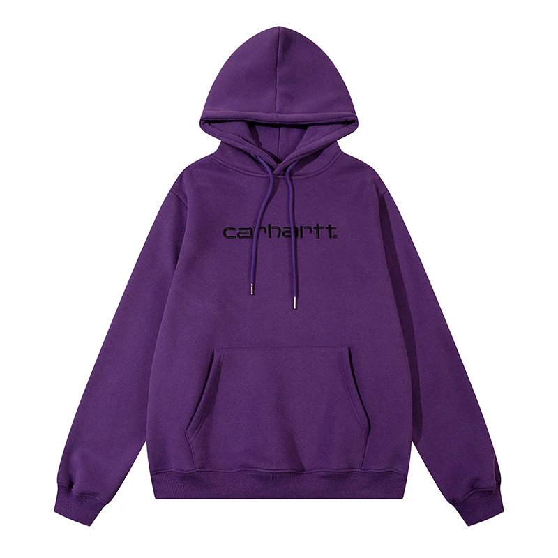 Carhartt Basic Print Hoodie Purple
