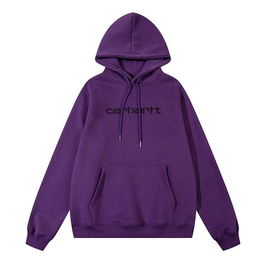 Carhartt Basic Print Hoodie Purple