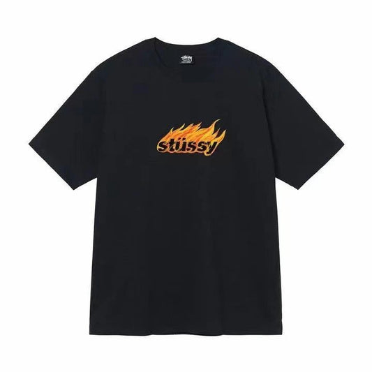 Stussy Fire T-shirt Black