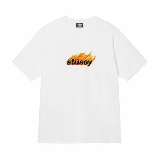 Stussy Fire T-shirt White