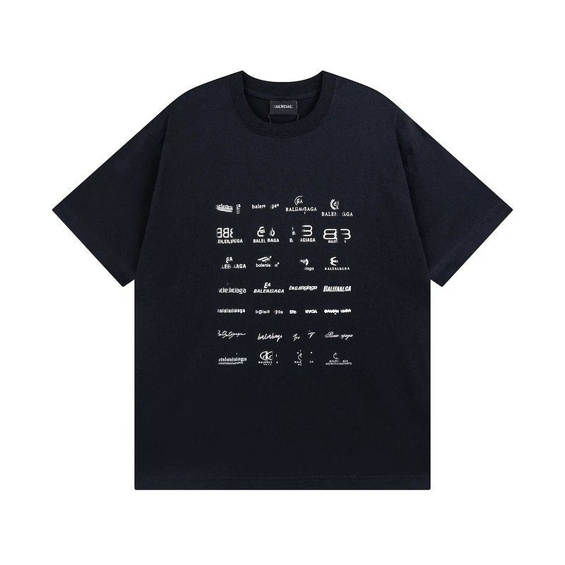 Balenciaga Multi Icon T-shirt Black