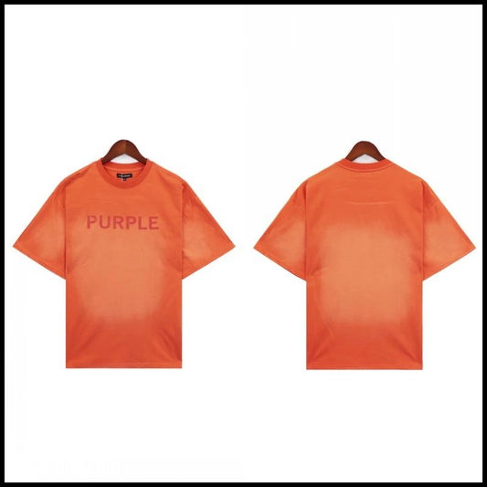 Purple Brand basic T-shirt Orange