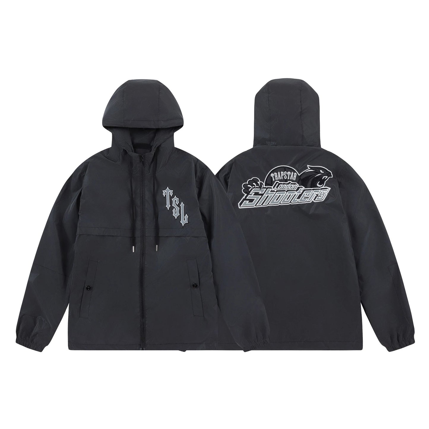 Trapstar Shooters Soft Shell Jacket Black