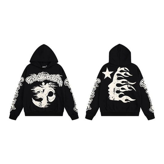 Hellstar Records Hoodie Black