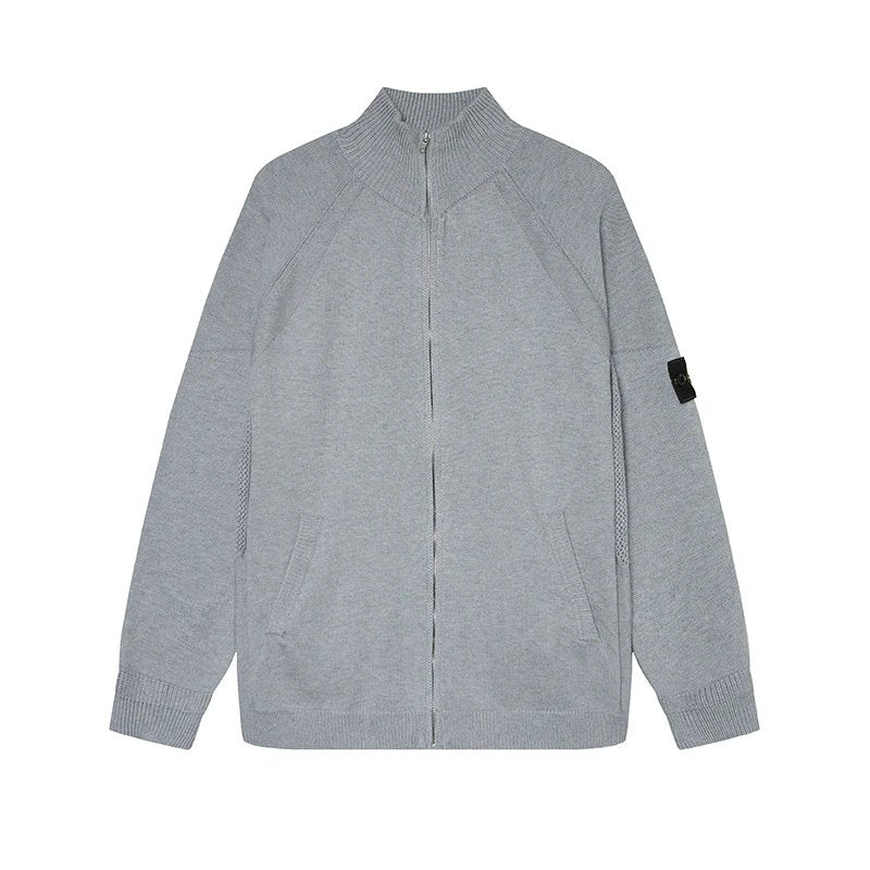 Stone Island Full Zip Jacket Grey