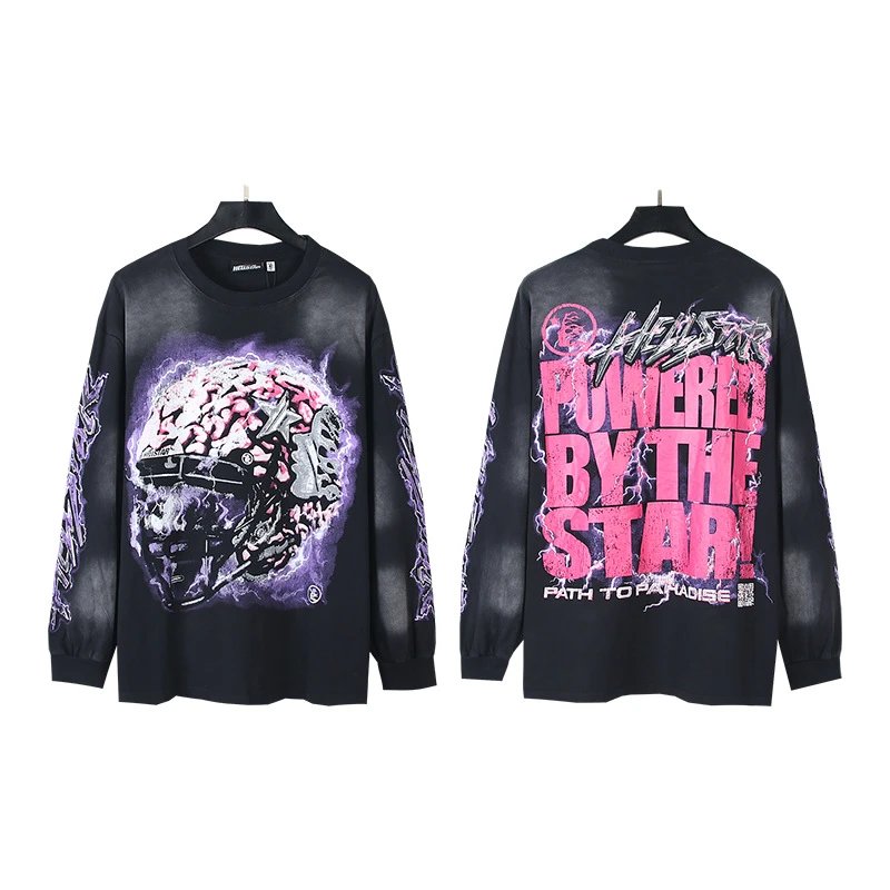 Hellstar powered by the Star Sweater Black