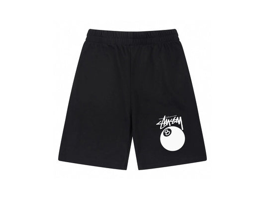 Stussy 8 Ball Shorts Black