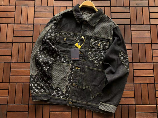 Louis Vuitton Workwear Jacket Black Grey