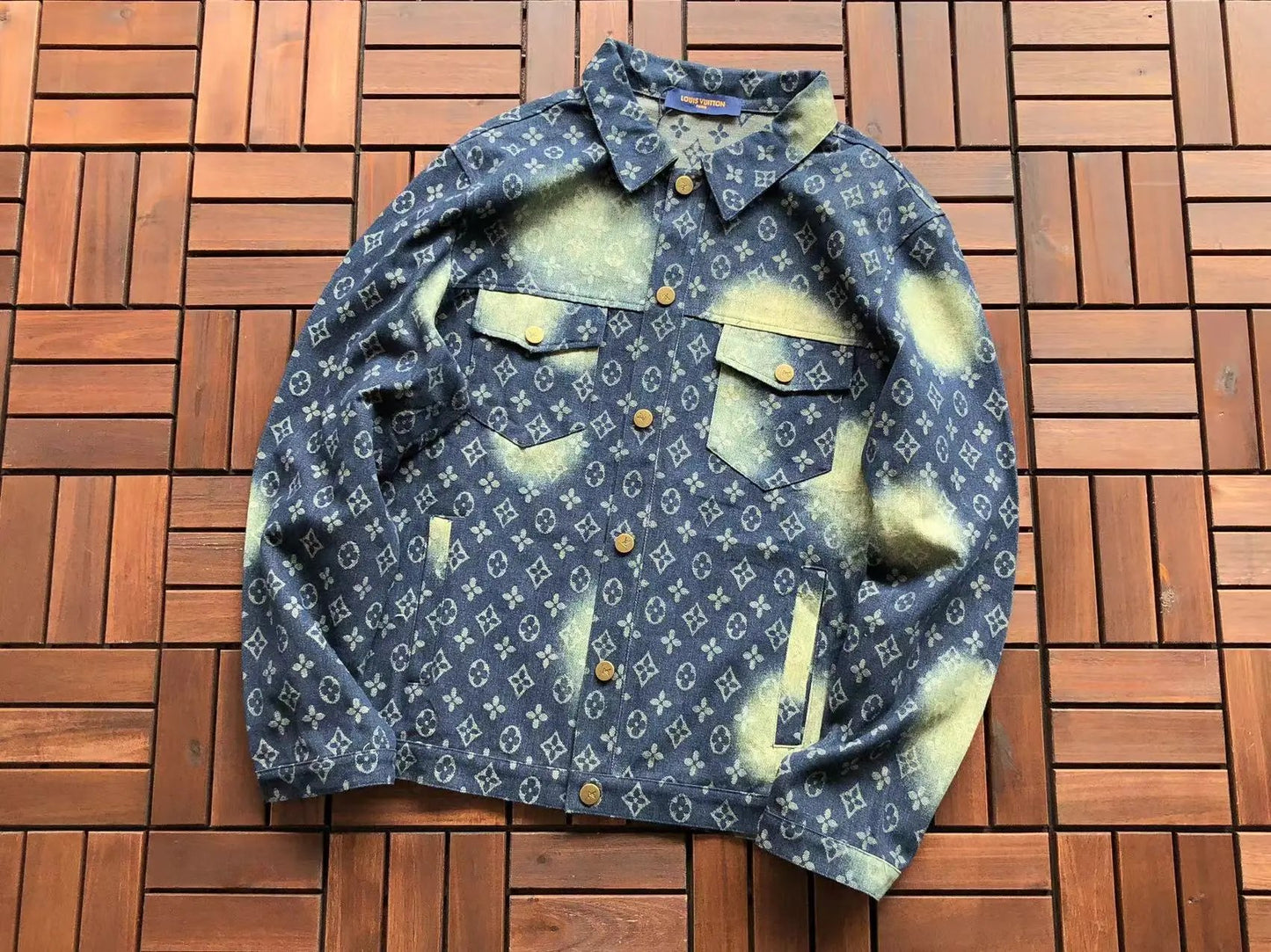 Louis Vuitton Workwear Jacket Blue Fade