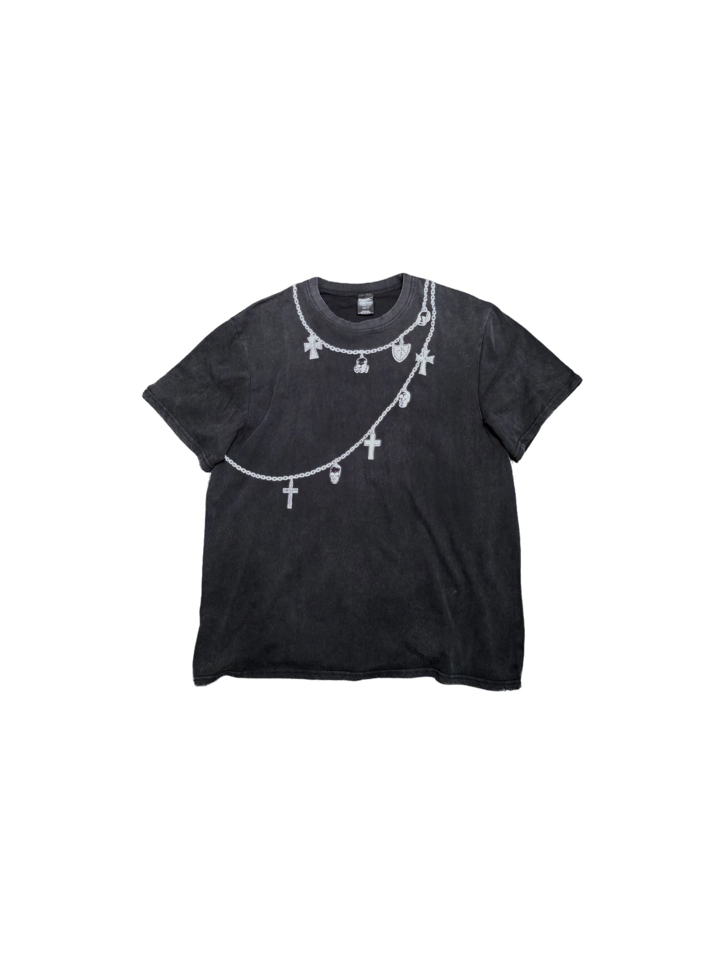 Nmber Nine Chain T-shirt Black