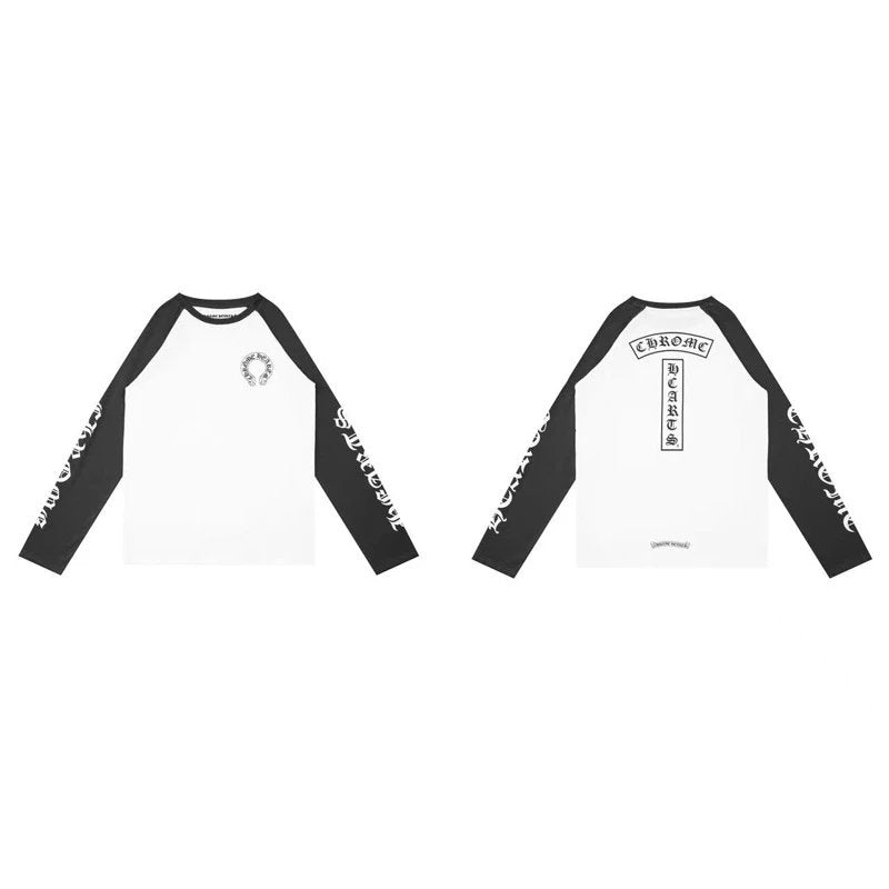 Chrome Hearts Longsleeve All Black White