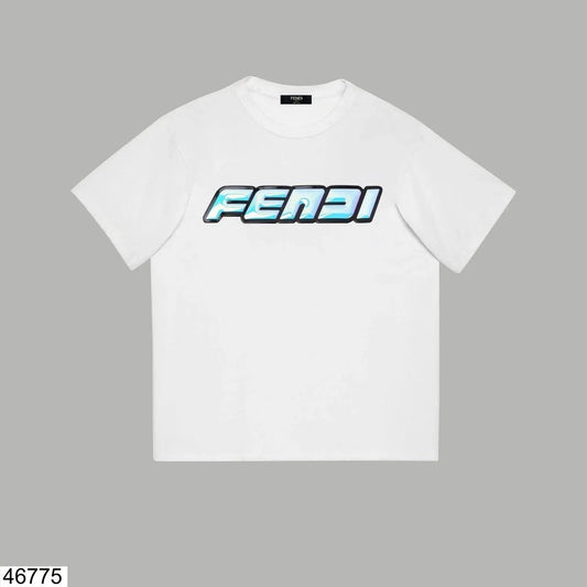 Fendi bubble font T-shirt White