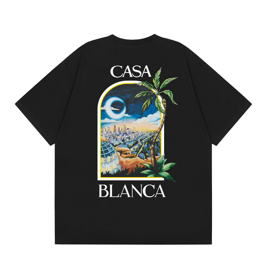 Casablanca La Night T-shirt Black