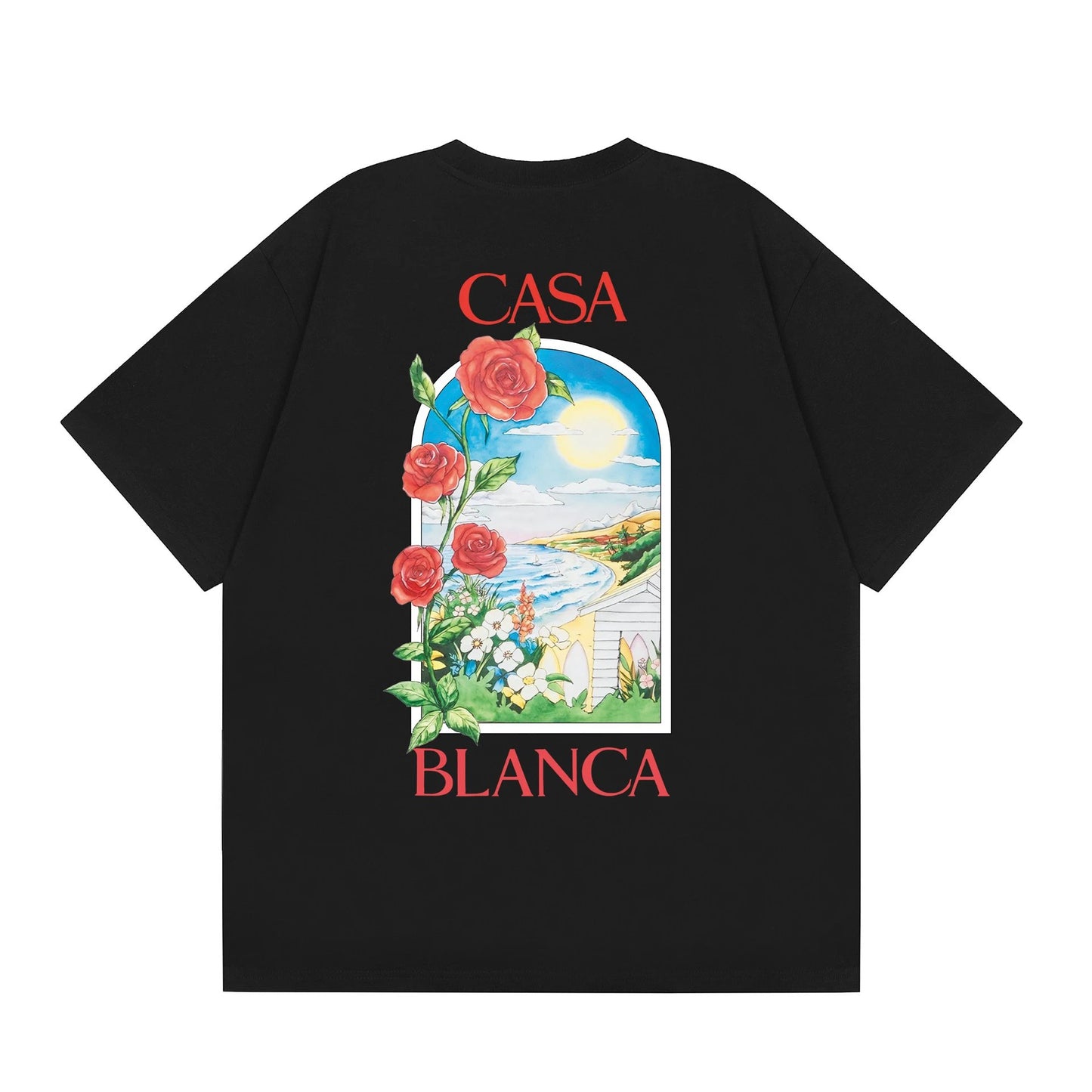 Casablanca Beach T-shirt Black