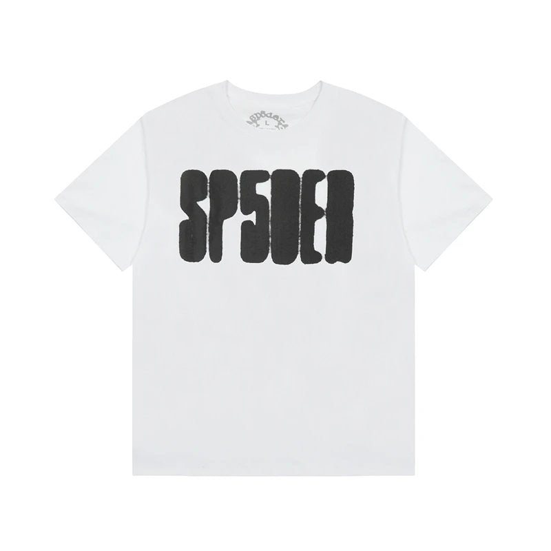Spider SP5DER writing T-shirt White