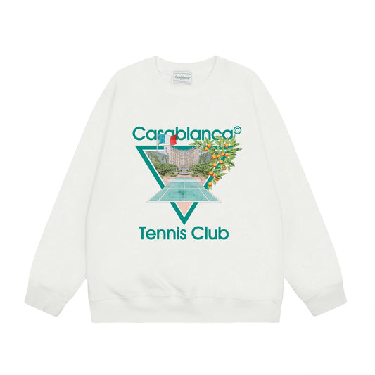 Casablanca France Sweater White