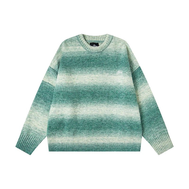 Stussy Sweater Blue Fade