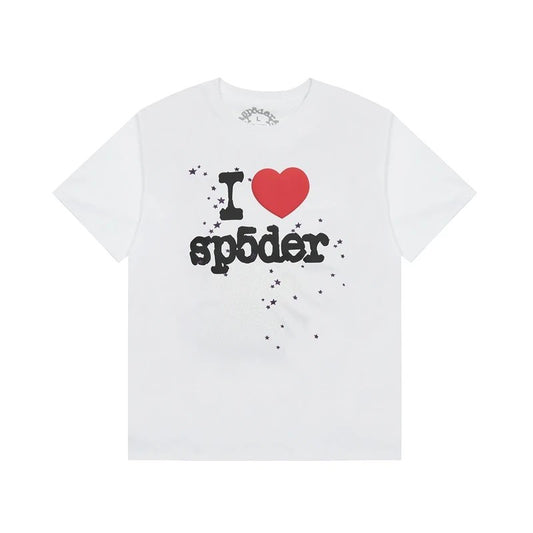 Spider I Love Sp5der T-shirt White